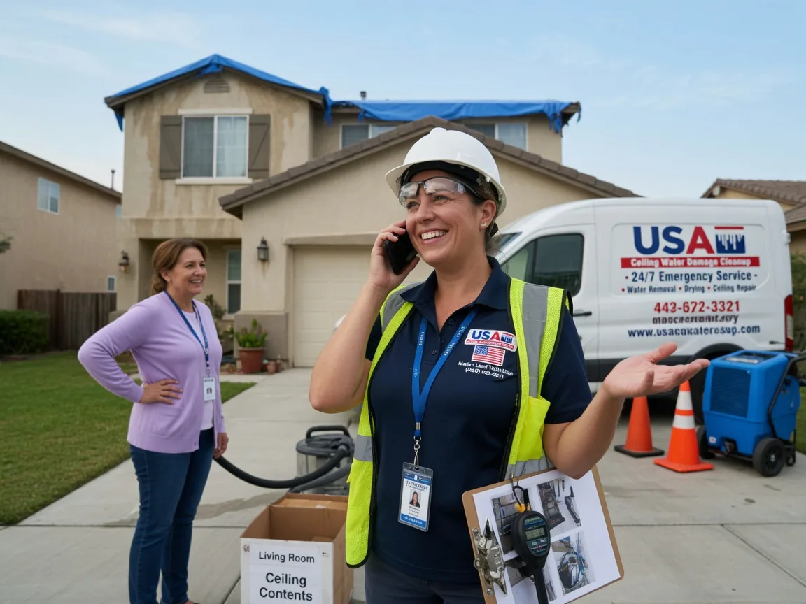 Ceiling Water Damage Restoration Belle Center, OH FAQs